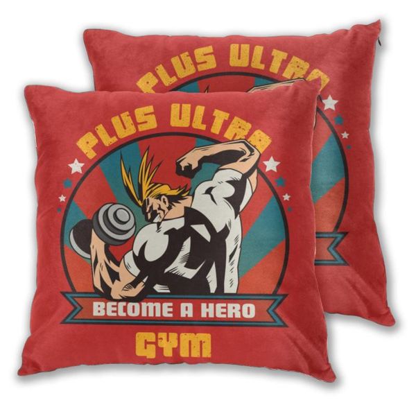cushion/decorative pillow case cushion cover plus ultra gym decorative home decor sofa throw pillows
