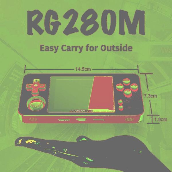 portable game players rg280m handheld console 2.8" ips 32g 2500 games ps1 ombre pocket retro mini rg280 player
portable game players rg280m handheld console 2.8" ips 32g 2500 games ps1 ombre pocket retro mini rg280 player