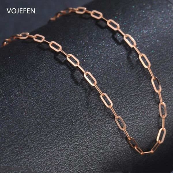 chains vojefen au750 18k pure gold 2mm chain necklaces for women jewelry, dainty personalized choker gift girls, Silver
chains vojefen au750 18k pure gold 2mm chain necklaces for women jewelry, dainty personalized choker gift girls, Silver