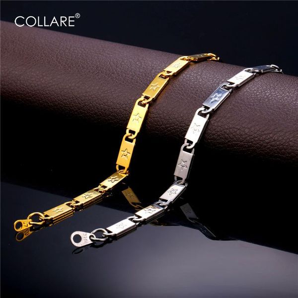 link, chain collare star box link bracelets men 316l stainless steel gold color & bangles bracelet h912, Black
link, chain collare star box link bracelets men 316l stainless steel gold color & bangles bracelet h912, Black