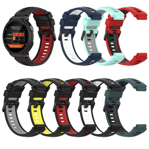 watch bands for garmin forerunner 235 band silicone strap bracelet 220/230/235/620/630/735xt/235lite accessory, Black;brown
watch bands for garmin forerunner 235 band silicone strap bracelet 220/230/235/620/630/735xt/235lite accessory, Black;brown