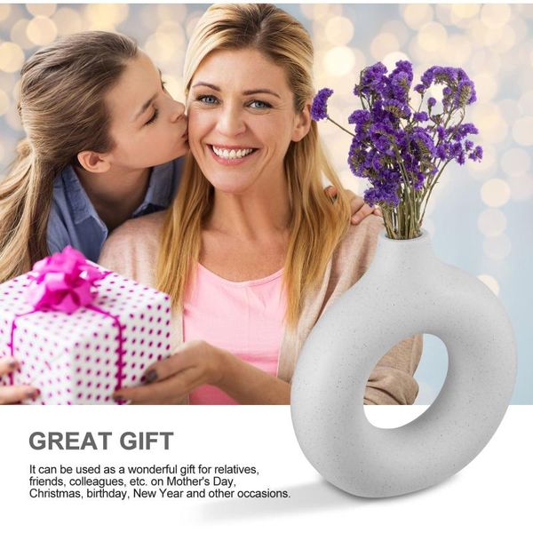 garden decorations s size nordic circular hollow ceramic vase donuts flower pot home decoration arrangement office deskliving
garden decorations s size nordic circular hollow ceramic vase donuts flower pot home decoration arrangement office deskliving