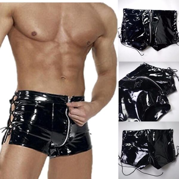 women's panties -xxl men's leather boxer gay underwear wetlook pu zipper lace up bandage pole dance clubwear, Black;pink
women's panties -xxl men's leather boxer gay underwear wetlook pu zipper lace up bandage pole dance clubwear, Black;pink