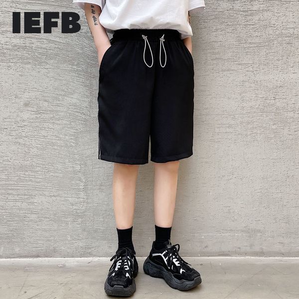iefb summer reflective drawstring men's shorts casual elastic waist causal loose knee length pants for male sprot 9y7278 210524, White;black
iefb summer reflective drawstring men's shorts casual elastic waist causal loose knee length pants for male sprot 9y7278 210524, White;black