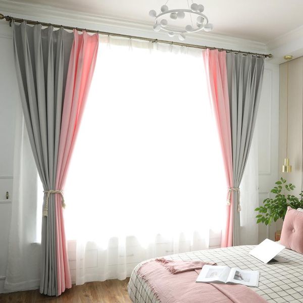 curtain & drapes bei europfine fool and solid color stitching simple modern bedroom living room ke cheng pin customization
curtain & drapes bei europfine fool and solid color stitching simple modern bedroom living room ke cheng pin customization