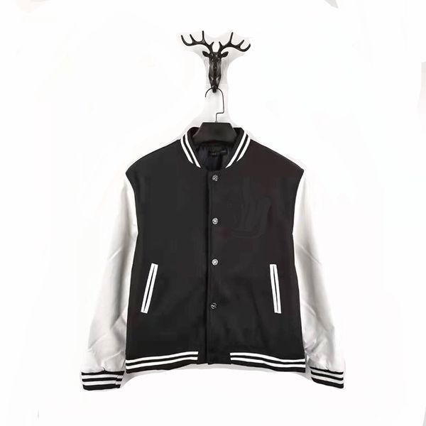 new luxury brand men's jacket fashion stitching embroidery baseball bomber padded jacket stand-up collar quilted size s-xl#01, Black;brown
new luxury brand men's jacket fashion stitching embroidery baseball bomber padded jacket stand-up collar quilted size s-xl#01, Black;brown