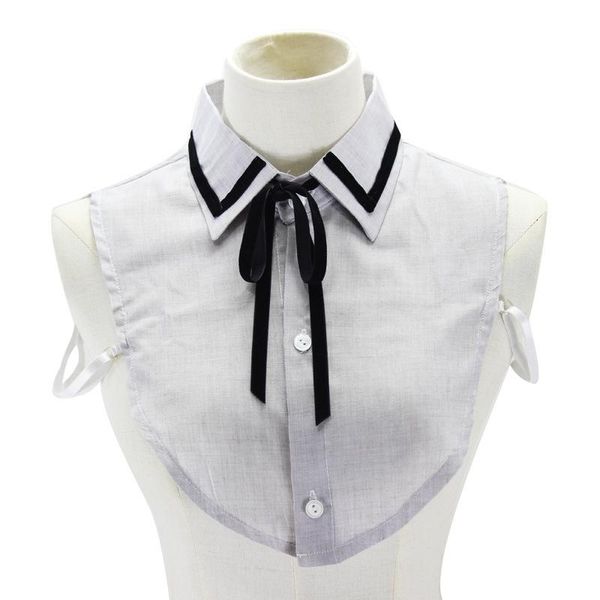 bow ties bowknots lapel fake collar girls shirt women false collars neck tie vintage detachable blouse clothes accessories, Black;gray
bow ties bowknots lapel fake collar girls shirt women false collars neck tie vintage detachable blouse clothes accessories, Black;gray