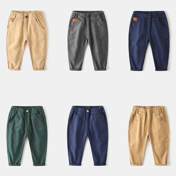 trousers children wholesale 2021 autumn edition casual kids baby solid-colour trouse, Blue 
trousers children wholesale 2021 autumn edition casual kids baby solid-colour trouse, Blue