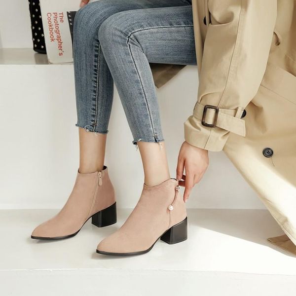 boots big size 9 10 11-17 women shoes ankle for ladies woman winter side zipper pearl flower decoration, Black
boots big size 9 10 11-17 women shoes ankle for ladies woman winter side zipper pearl flower decoration, Black