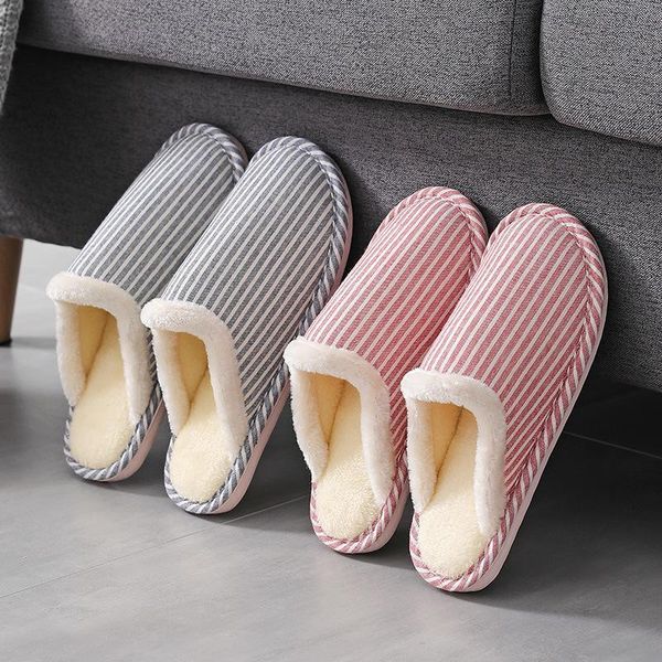 slippers stripe wool indoor home winter wooden floor non slip soft couples cotton shoes furry plush warm platfrom slipper, Black
slippers stripe wool indoor home winter wooden floor non slip soft couples cotton shoes furry plush warm platfrom slipper, Black