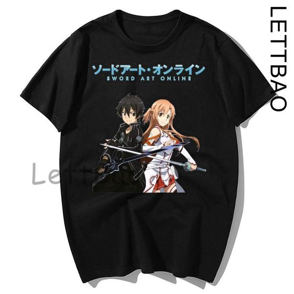 sword art online anime t-shirt 2021 great sao tee shirt for man summer nice o-neck fun fashion short sleeve men printed men's t-shirts, White;black
sword art online anime t-shirt 2021 great sao tee shirt for man summer nice o-neck fun fashion short sleeve men printed men's t-shirts, White;black