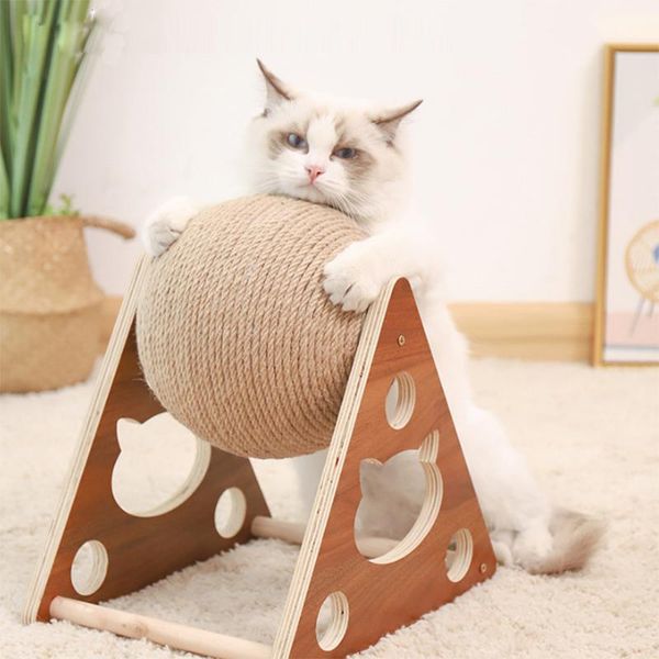 cat chew toy sisal rope ball pet interactive play scratching tool assembly wood shelf trainning device toys
cat chew toy sisal rope ball pet interactive play scratching tool assembly wood shelf trainning device toys