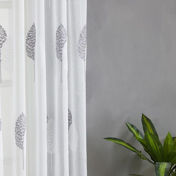 pastoral trees sheer curtains for living room embroidered tulle the bedroom kitchen window treatment drapes curtain &
pastoral trees sheer curtains for living room embroidered tulle the bedroom kitchen window treatment drapes curtain &