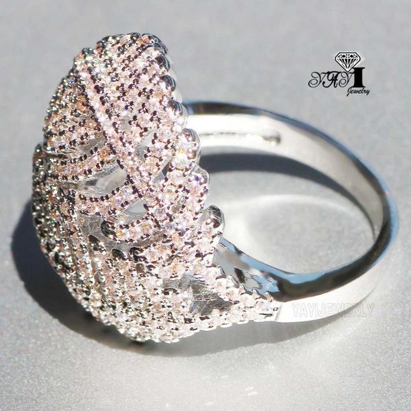 wedding rings yayi jewelry princess cut 4.8 ct multi zircon silver color engagement heart adjustable party gifts, Slivery;golden
wedding rings yayi jewelry princess cut 4.8 ct multi zircon silver color engagement heart adjustable party gifts, Slivery;golden