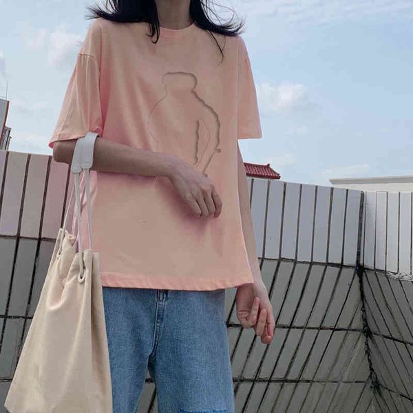 women fashion cute short sleeve tee polo bear cotton o neck lovely t shirt for dydhgwc201, White
women fashion cute short sleeve tee polo bear cotton o neck lovely t shirt for dydhgwc201, White