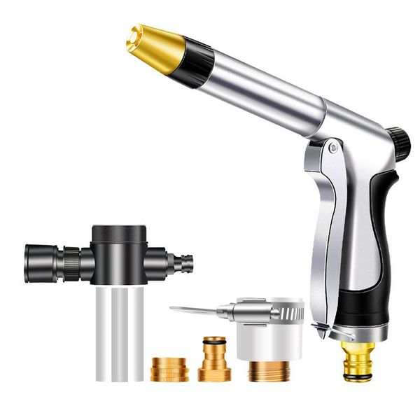 watering equipments adjustable water gun garden hose nozzle and spray high pressure washer car wash foam pot flower washing tool
watering equipments adjustable water gun garden hose nozzle and spray high pressure washer car wash foam pot flower washing tool