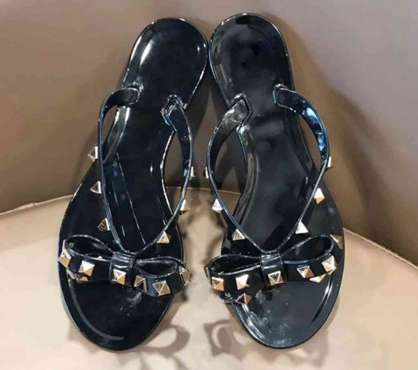 80% off shoes classic brand design ladies rivet slippers pvc flip flops summer shoes sandals beach big bow, Black
80% off shoes classic brand design ladies rivet slippers pvc flip flops summer shoes sandals beach big bow, Black