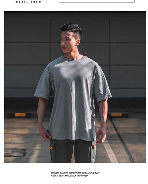 men's t-shirts fitnessshort cotton looseshirt grey training t-shirt large size leisure summer breathable half sleeve sports, White;black
men's t-shirts fitnessshort cotton looseshirt grey training t-shirt large size leisure summer breathable half sleeve sports, White;black