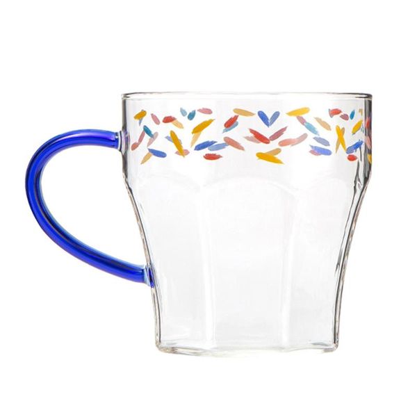 fashionable glass drink mug water cup coffee for home (400ml) mugs
fashionable glass drink mug water cup coffee for home (400ml) mugs