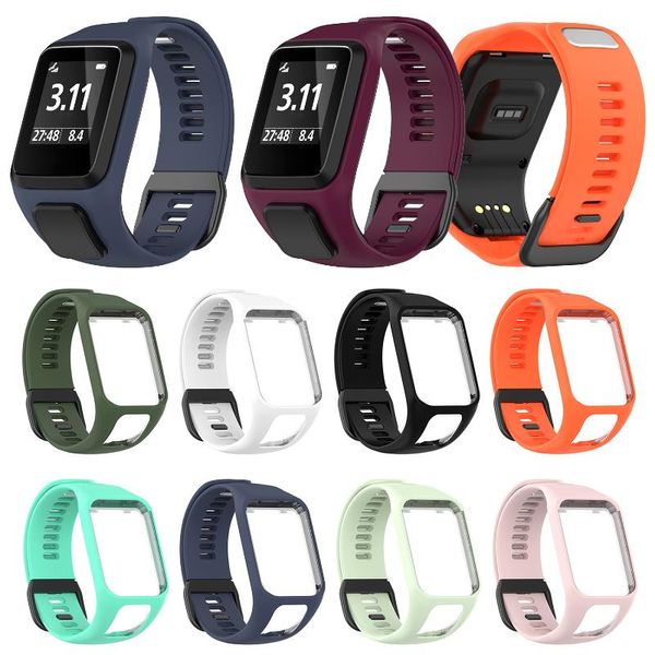 watch bands wrist band strap for tomtom 2 3 series replacement silicone watchband bracelet runer cardio/golfer 2/spark, Black;brown
watch bands wrist band strap for tomtom 2 3 series replacement silicone watchband bracelet runer cardio/golfer 2/spark, Black;brown
