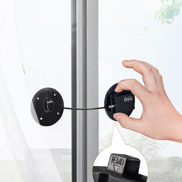 window security chain lock cable restrictor multifunctional door safety guard for baby kids carriers, slings & backpacks
window security chain lock cable restrictor multifunctional door safety guard for baby kids carriers, slings & backpacks