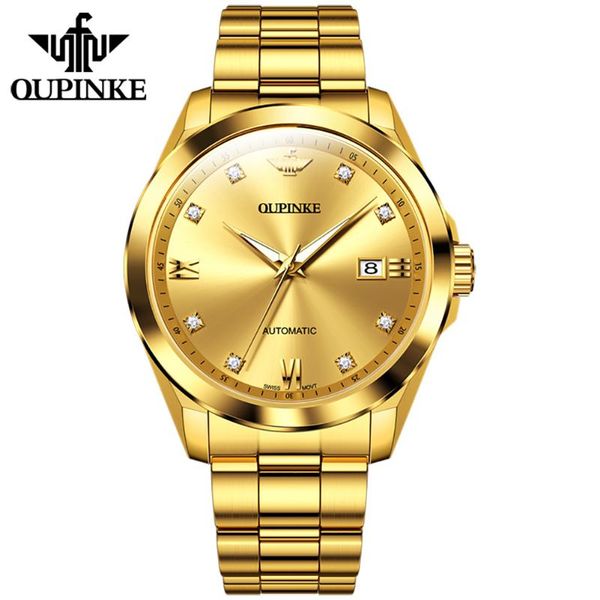wristwatches oupinke men watches mechanical watch for real diamond automatic winding business 50m waterproof date, Slivery;brown
wristwatches oupinke men watches mechanical watch for real diamond automatic winding business 50m waterproof date, Slivery;brown