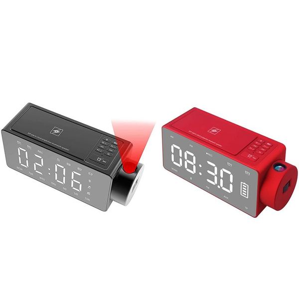 other clocks & accessories projection alarm clock bluetooth speaker with wireless charging diy ringtone,one-click snooze,bluetooth call spea
other clocks & accessories projection alarm clock bluetooth speaker with wireless charging diy ringtone,one-click snooze,bluetooth call spea