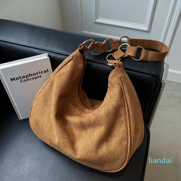 evening bags leftside armpit bag 2021 winter high-quality faux suede women's designer handbag vintage shoulder messenger travel
evening bags leftside armpit bag 2021 winter high-quality faux suede women's designer handbag vintage shoulder messenger travel