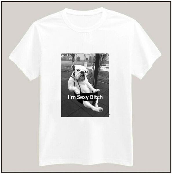 bitch print men womens t shirts cotton casual white tees big size s xxxl drop ship tz155 74
