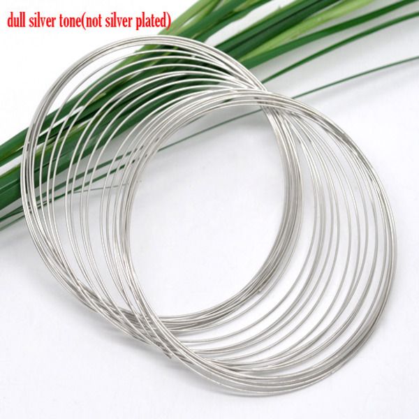doreenbeads handmade silver color memory beading wire for bracelet diy women making jewelry findings 65mm-70mm dia.,200loops q0719, Black
doreenbeads handmade silver color memory beading wire for bracelet diy women making jewelry findings 65mm-70mm dia.,200loops q0719, Black
