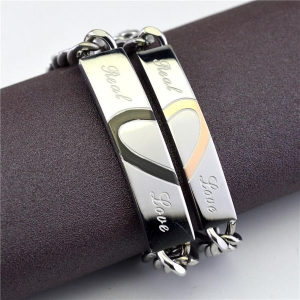 link, chain romantic 10mm heart bracelets for women men couple gifts casual fashion stainless steel braided jewelry drop shippping, Black
link, chain romantic 10mm heart bracelets for women men couple gifts casual fashion stainless steel braided jewelry drop shippping, Black