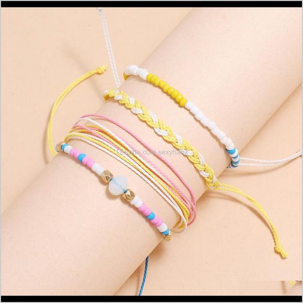 charm jewelrykimter bohemian hand woven bracelet set braided adjustable wave colorful bead bracelets rope bangle jewelry for women aessories, Golden;silver
charm jewelrykimter bohemian hand woven bracelet set braided adjustable wave colorful bead bracelets rope bangle jewelry for women aessories, Golden;silver