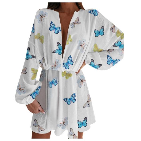 casual dresses butterfly print shirt dress women deep v-neck long sleeve drawstring summer party vestido camisero mujer #294, Black;gray
casual dresses butterfly print shirt dress women deep v-neck long sleeve drawstring summer party vestido camisero mujer #294, Black;gray