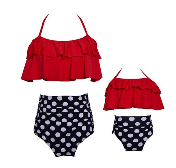 family matching swimwear women high waist swimsuit bikini set mother girl floral ruffles 2pcs bathing suit swimming beachwear one-piece suit
family matching swimwear women high waist swimsuit bikini set mother girl floral ruffles 2pcs bathing suit swimming beachwear one-piece suit
