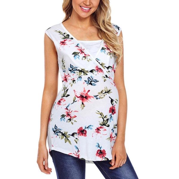 summer fashion women maternity floral printed nursing shirts breastfeeding pregnancy clothes blusa de lactancia 2021 dresses, White
summer fashion women maternity floral printed nursing shirts breastfeeding pregnancy clothes blusa de lactancia 2021 dresses, White