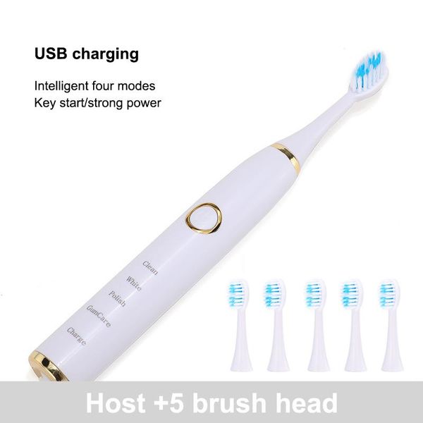 smart electric toothbrush sonic toothbrushes for adults kid timer whitening ipx7 waterproof replaceable battery version
smart electric toothbrush sonic toothbrushes for adults kid timer whitening ipx7 waterproof replaceable battery version