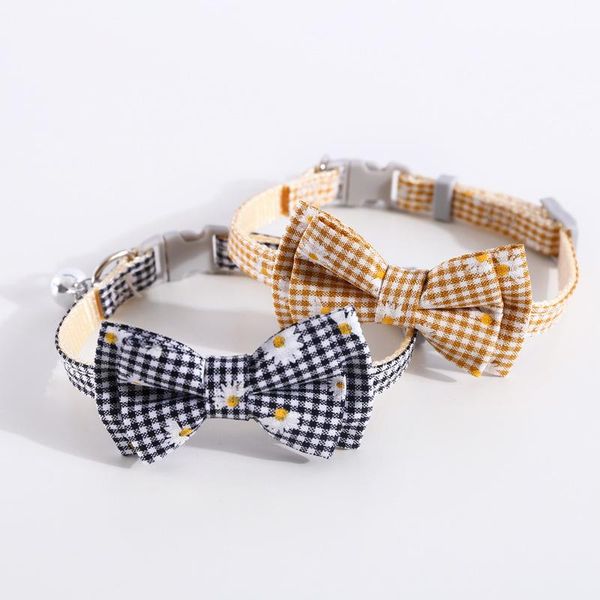 cat collars & leads adjustable bell necklace bow tie cats products for pets pet collar and dogs lattice daisy flower
cat collars & leads adjustable bell necklace bow tie cats products for pets pet collar and dogs lattice daisy flower