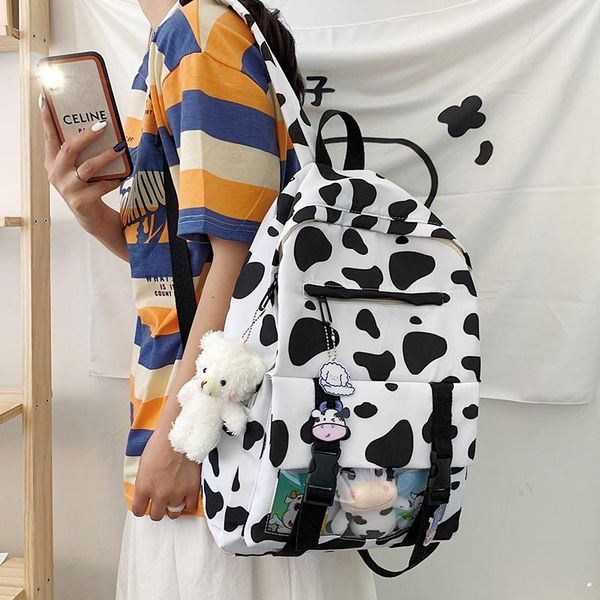 backpack original brand schoolbag female korean cute cow pattern harajuku ulzzang large capacity junior high school student
backpack original brand schoolbag female korean cute cow pattern harajuku ulzzang large capacity junior high school student