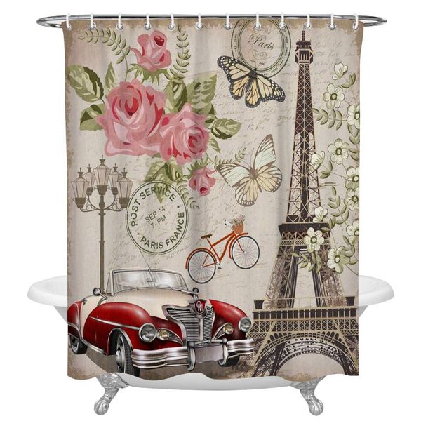 shower curtains eiffel tower flowers car bike retro style bathroom curtain polyester fabric waterproof with hooks
shower curtains eiffel tower flowers car bike retro style bathroom curtain polyester fabric waterproof with hooks