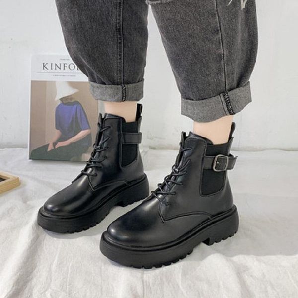 boots fashion black cross straps thick-soled short tube temperament ladies spring and autumn single boots.
boots fashion black cross straps thick-soled short tube temperament ladies spring and autumn single boots.