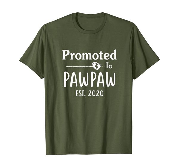 Promoted To Pawpaw Est 2020 Father' Day Shirt New Pawpaw, Mainly pictures