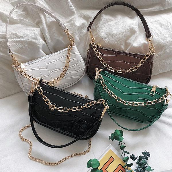 evening bags trend women's 2021 fashion all-match shoulder bag messenger pu leather zipper baguette luxury designer handbags
evening bags trend women's 2021 fashion all-match shoulder bag messenger pu leather zipper baguette luxury designer handbags