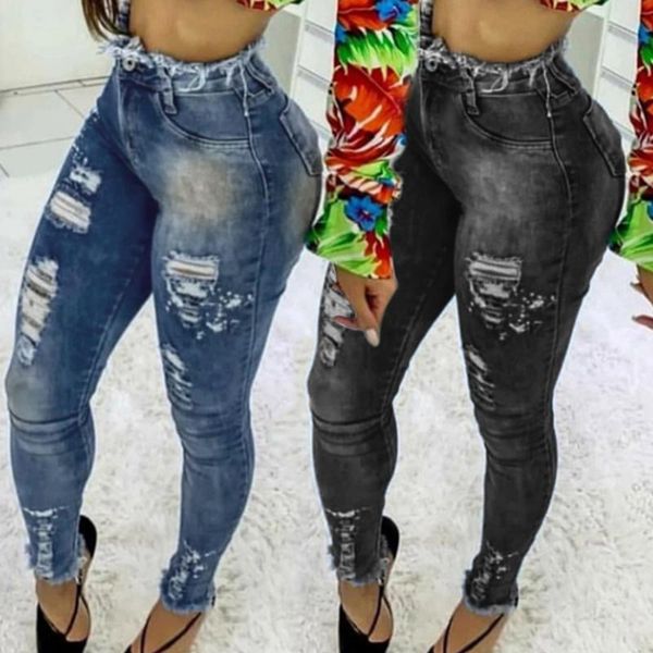 women's jeans ripped slim-fit jeansthe fashion casual slim fit female fringe calça feminina, Blue
women's jeans ripped slim-fit jeansthe fashion casual slim fit female fringe calça feminina, Blue