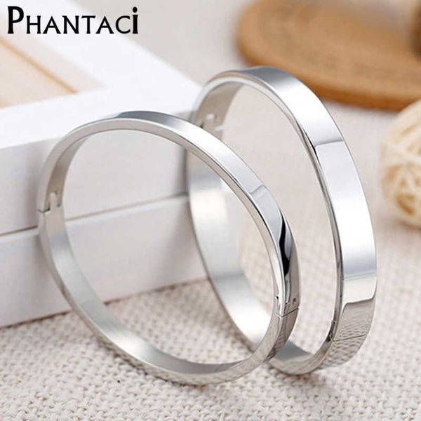 luxury designer bracelet 2021 bangles lover cuff s silver color brand couples simple glaze buckle love charm for women or men, Black
luxury designer bracelet 2021 bangles lover cuff s silver color brand couples simple glaze buckle love charm for women or men, Black