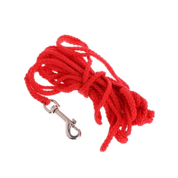 dog collars & leashes pet leash long obedience training lead recall walking rope strap 5/10/15m
