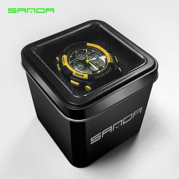 watch boxes & cases sanda original case for packaging box gift electronic watches outdoor sports wholesale drop, Black;blue
watch boxes & cases sanda original case for packaging box gift electronic watches outdoor sports wholesale drop, Black;blue