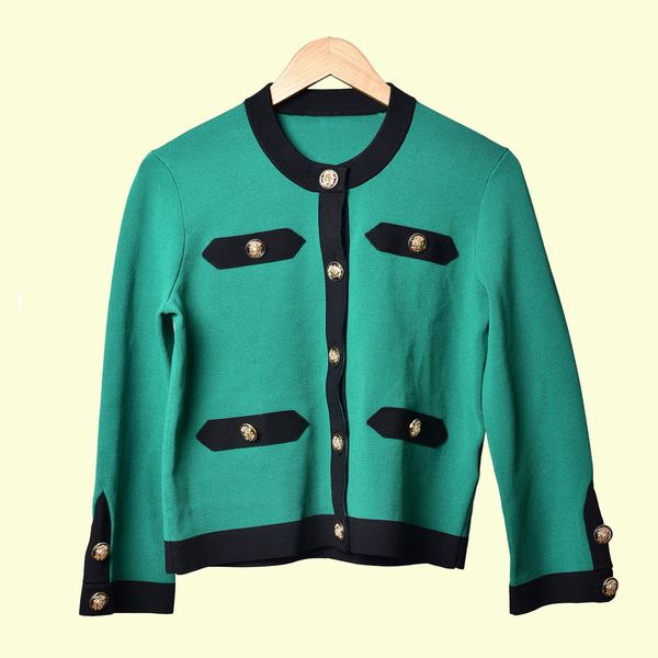 women's sweaters autumn winter long sleeve round neck contrast color knitted panelled buttons single-breasted cardigan fashion outwear, White;black
women's sweaters autumn winter long sleeve round neck contrast color knitted panelled buttons single-breasted cardigan fashion outwear, White;black