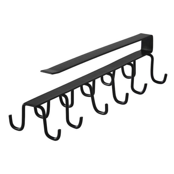 hooks & rails 2021 kitchen hook rack, wall-mounted large capacity iron storage rack for rags cups spoons, black/white
hooks & rails 2021 kitchen hook rack, wall-mounted large capacity iron storage rack for rags cups spoons, black/white
