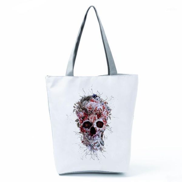 evening bags fashion handbag flower bush skull print shoulder bag eco friendly beach high capacity shopping portable tote female
evening bags fashion handbag flower bush skull print shoulder bag eco friendly beach high capacity shopping portable tote female