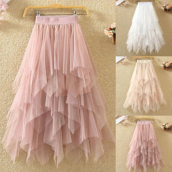 long tulle midi skirts womens 2021 autumn elastic high waist mesh tutu pleated female black white skirt faldas mujer
long tulle midi skirts womens 2021 autumn elastic high waist mesh tutu pleated female black white skirt faldas mujer